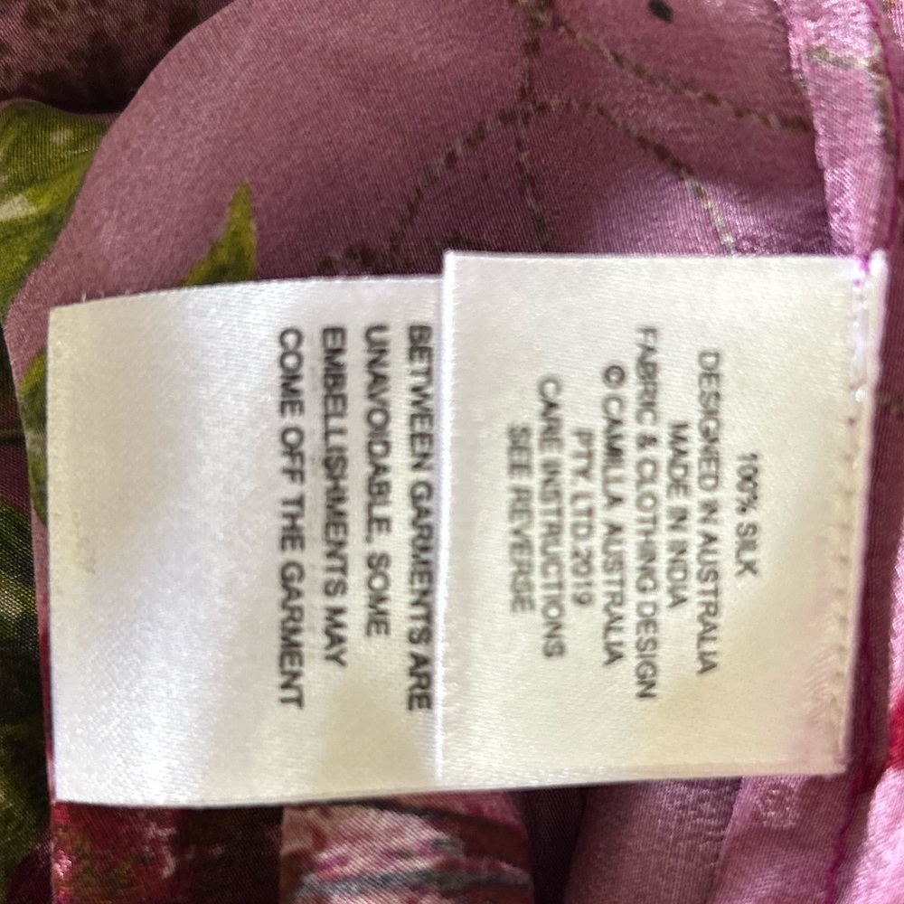 Camilla Pink Floral Mini Dress - Picture 13 of 13